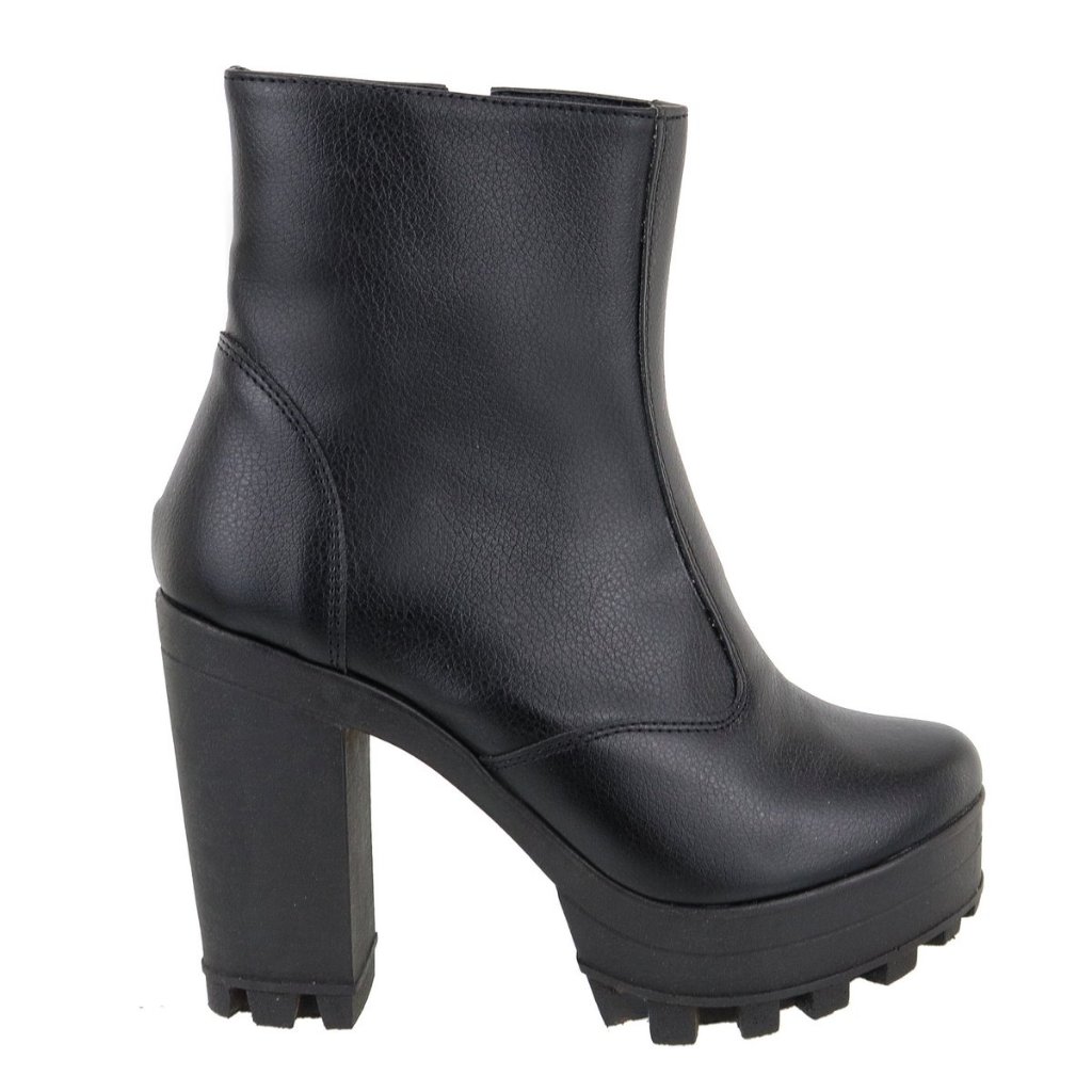 Coturno Preto Cano Médio: Onde Comprar | BuscaProdutos