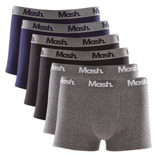 Kit 6 Cuecas Mash Box Boxer Cotton Algodão Original em Oferta na Shopee