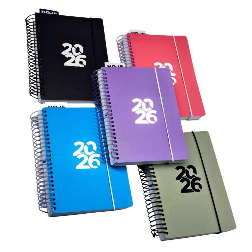 Agenda 2026 - Executivo Diário em Oferta na Shopee