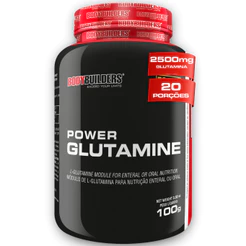 Power Glutamine 100g - Saúde Intestinal e Imunidade - Bodybuilders