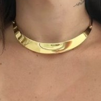 Colar Choker Aro Dourado Coração Prata Rosa + Brincos Acessório Feminino Mulher Elegante Escolha Seu Colar
