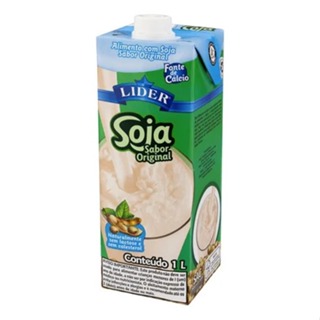 Leite de Soja Lider Sabor Original 1 Litro em Oferta na Shopee
