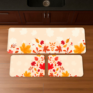 Tapete de Cozinha Outono Kit 3 Peças Premium Decorativa, Antiderrapante, Costura Reforçada(tpc114) em Oferta na Shopee