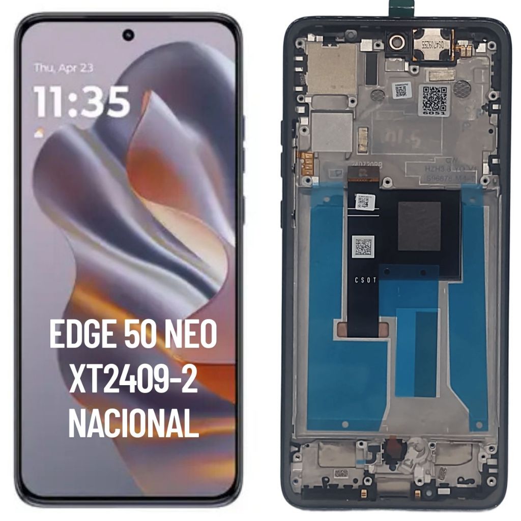 TELA FRONTAL DISPLAY COMPATIVEL MOTOROLA MOTO EDGE 50 NEO XT2409-2 NACIONAL GRAF