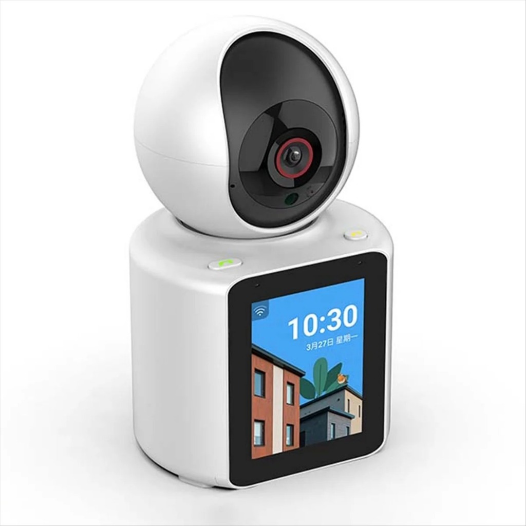 Câmera de Monitoramento 360º Wi-Fi Full HD – Ideal para Videochamadas, Bebês e Cuidadores