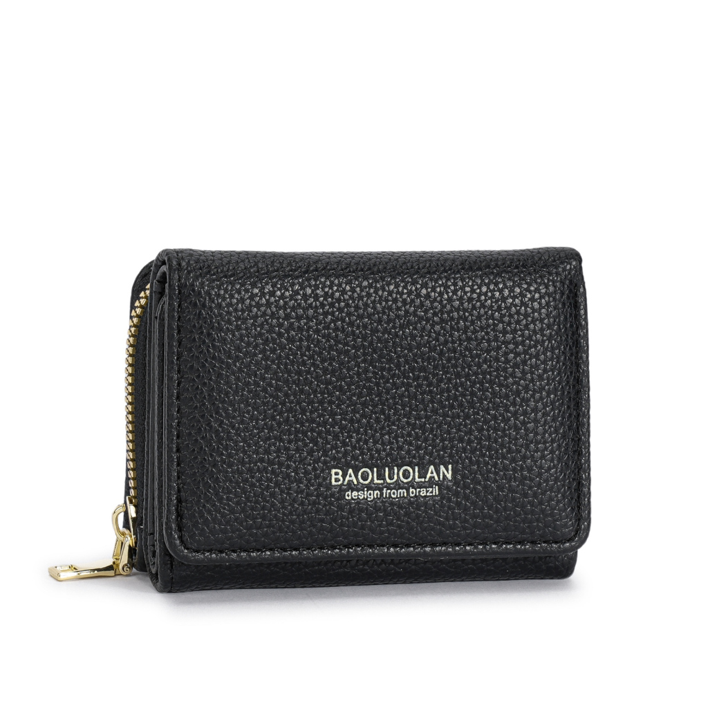 Carteira Feminina Pequena Documentos Cartões com Zíper e Imã 4 em 1 Promoção Presente Dia das Mães