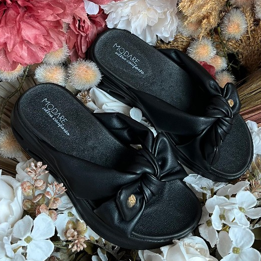 Modare Tamanco Feminino Laço Napa Nuvem Ultraconforto Lançamento 7215.102 Produto Original 2025