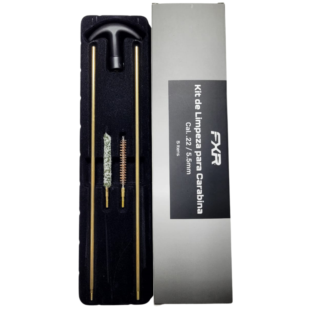 Kit de Limpeza FXR para Carabina 5.5MM 5 itens em Oferta na Shopee