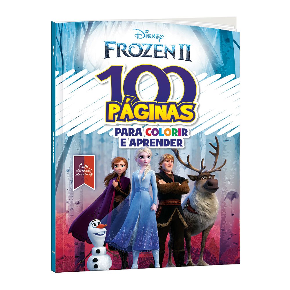 100 Páginas para Colorir Disney - Frozen 2