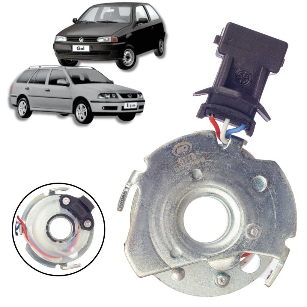 SENSOR HALL VW GOL PARATI SAVEIRO SANTANA 1993/1999 em Oferta na Shopee