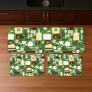 Tapete de Cozinha Kit 3 Peças Premium Decorativa, Antiderrapante, Costura Reforçada(tpc128) em Oferta na Shopee