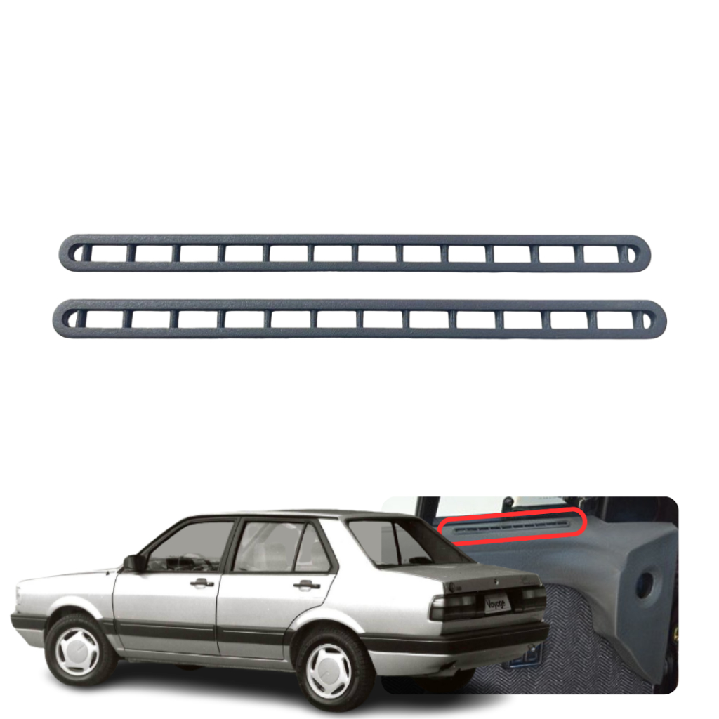 Par Grade Da Ombreira Cinza Gol Saveiro Voyage Parati 87/94