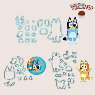 Cortador de Pasta Americana Bluey e Bingo em Oferta na Shopee