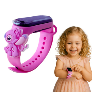 Relógio Infantil Menina Feminino Angel Stitch A prova Da Água em Oferta na Shopee