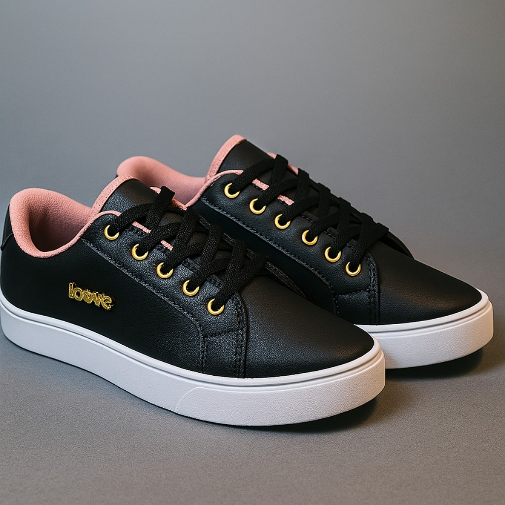 Tenis casual love leve confortável pro dia dia ideal para academia leve macio