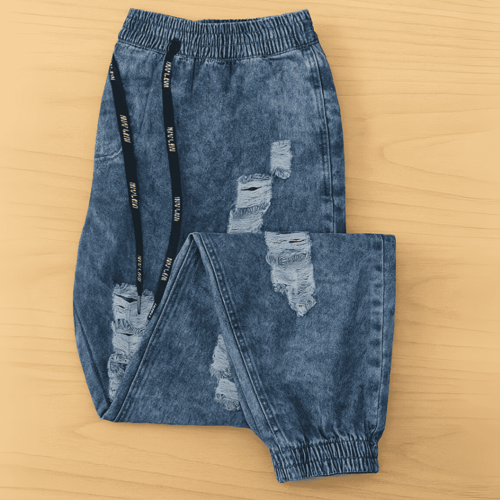 Calça Jeans Masculina Plus Size Destroyed – Estilo Despojado e Confortável | 100% Algodão