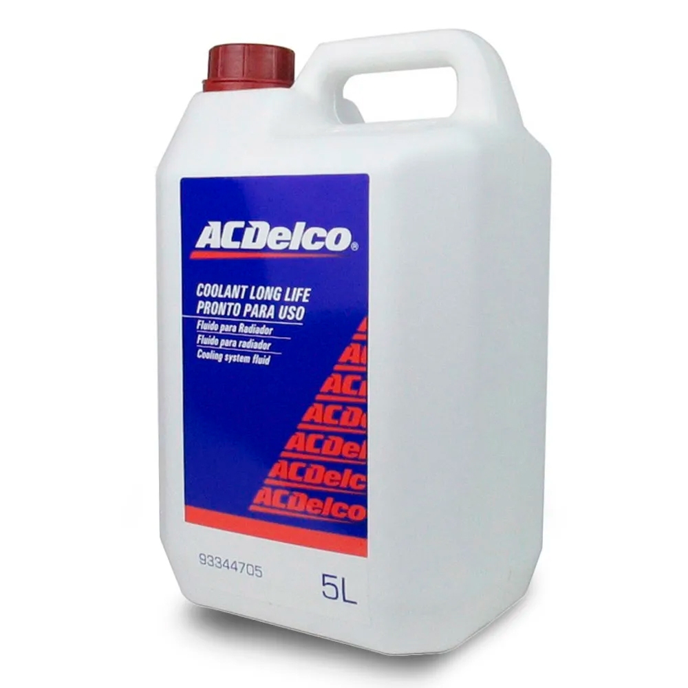Aditivo de Radiador ACDelco Long Life Pronto para Uso 5 Litros  93344705 em Oferta na Shopee