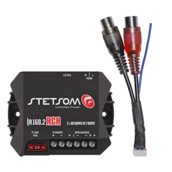 Módulo Amplificador Iron 160.2 2x Canais 80W rms 2 ohms Com cabo RCA Stetsom