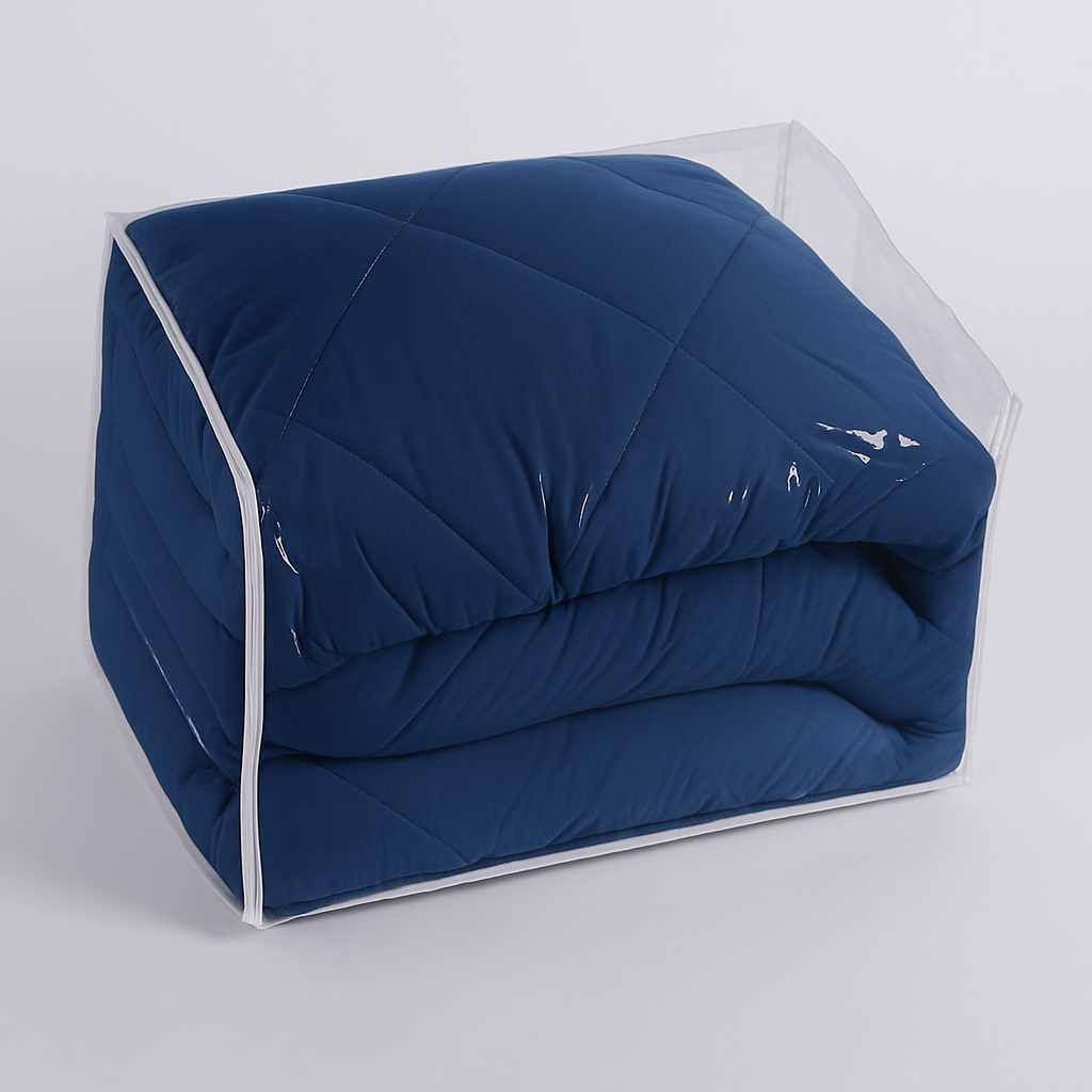 Kit 10 Saco Organizador para Guardar Edredom Casal Cobertor em PVC com zíper em Oferta na Shopee