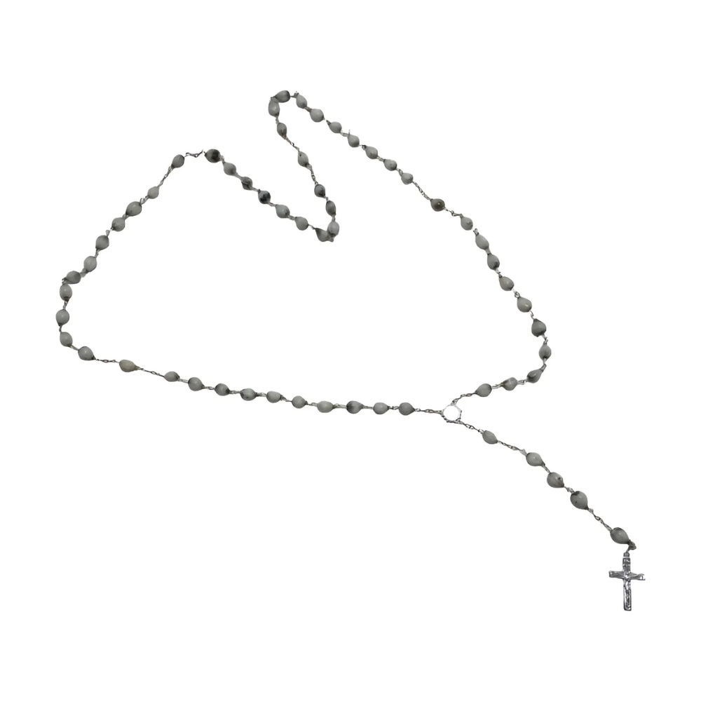 Terço Rosário 5 Mistérios Preto Velho Lágrimas Nsa. Senhora Umbanda / Candomblé - Promoção em Oferta na Shopee