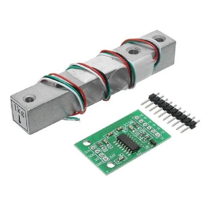 celula Hx711 + Célula De Carga 1kg Sensor De Peso Balança