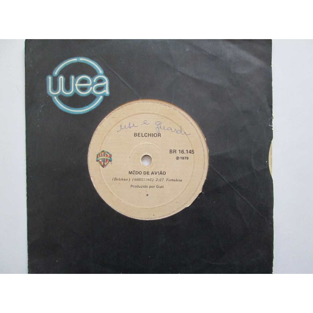 COMPACTO VINIL - BELCHIOR / 1979 / Mêdo De Avião / Conheço O Meu Lugar / Excelente / Raríssimo