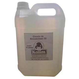 5 L Bactericida Produto De Limpeza Cloreto De Benzalcônio 50% em Oferta na Shopee