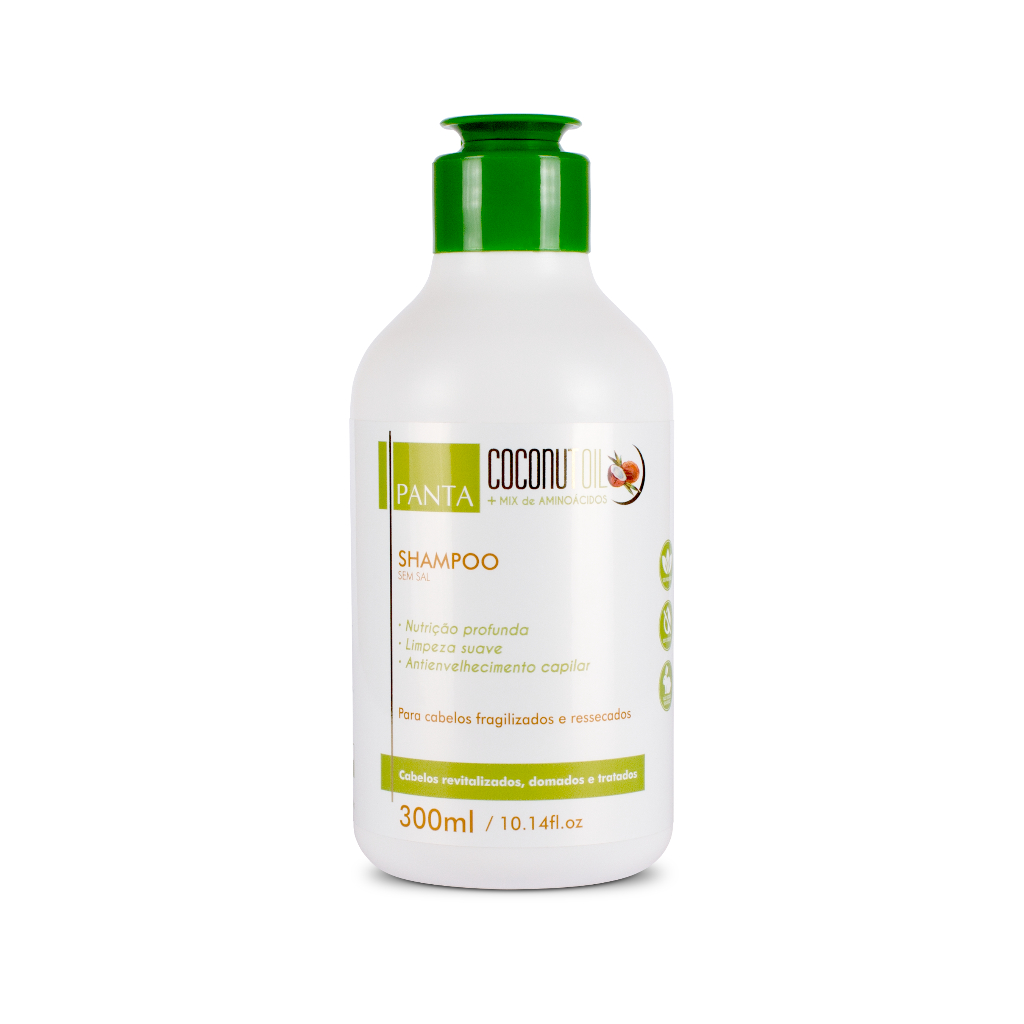 Linha Coconut - Hidrata os fios, repõe os nutrientes e repara os danos