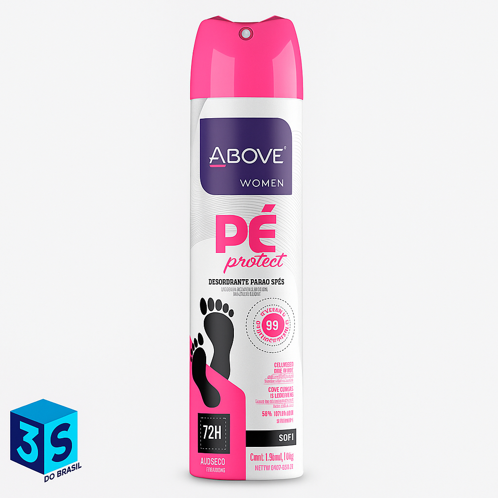 Pé Protect Desodorante p/os Pés Above Women 150Ml