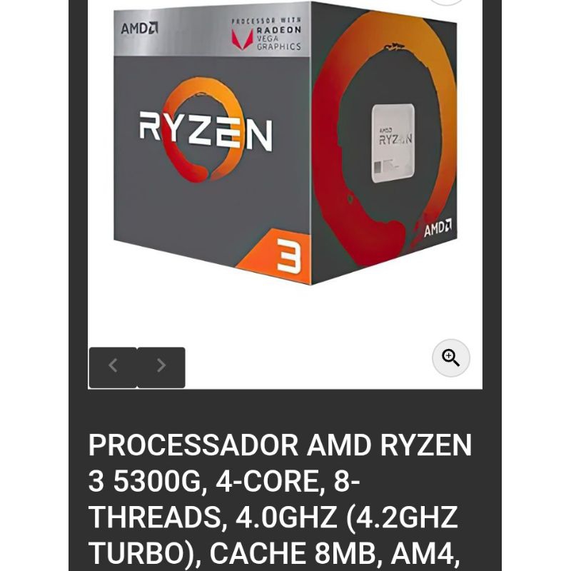 Processador AMD Ryzen 3 5300g