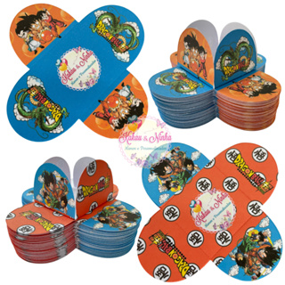 50 Forminhas 4 Pétalas Dragon Ball Z Anime para Festas Aniversários Forminhas Para Doces Confeitaria em Oferta na Shopee