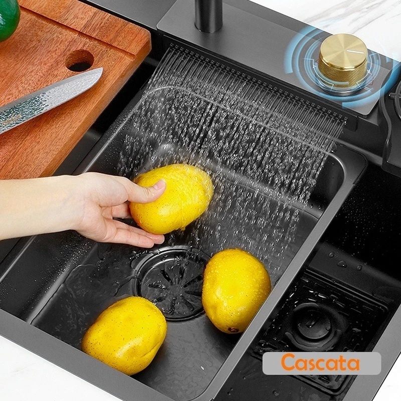 Cuba Gourmet Premium Cascata Lavador Copos Torneira Completa — imagem 2 de 2