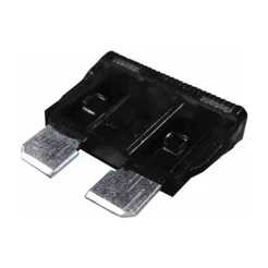 Fusível de Lâmina Universal Fiat 1A Preto - DNI316001 ( 10 unidades)