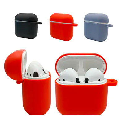 Capa Para AirPods Pro 4 TWS Bluetooth Pro4 Fone De Ouvido Protetora De Silicone De Cor Sólida em Oferta na Shopee