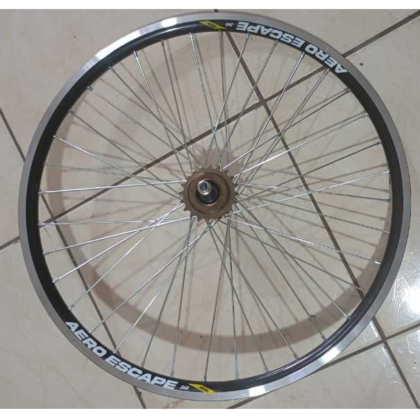 Roda Vzan Raio Grosso aro 26 + Catraca de 20 dentes