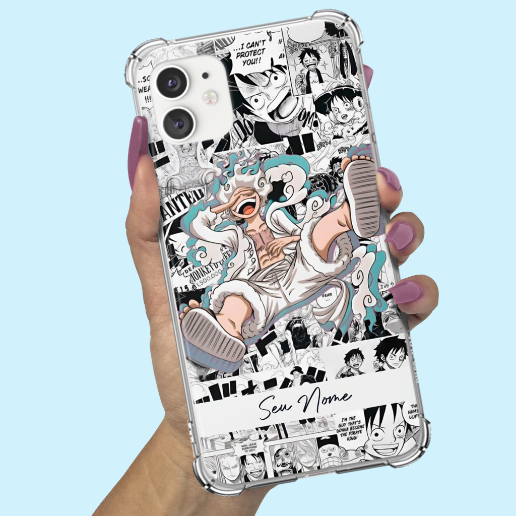 Capa Capinha para Samsung Galaxy M13 M14 M15 M23 M33 M34 M51 M52 M53 M54 M55 Anti-impacto Personalizada One Piece Gear 5 em Oferta na Shopee