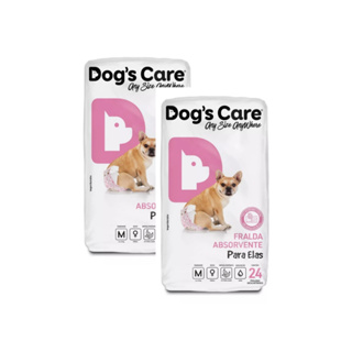 Kit 48 unidades Fralda Higiênica Descartável Para Cachorro Fêmea M Dogs Care Pet Cães Cão Atacado em Oferta na Shopee