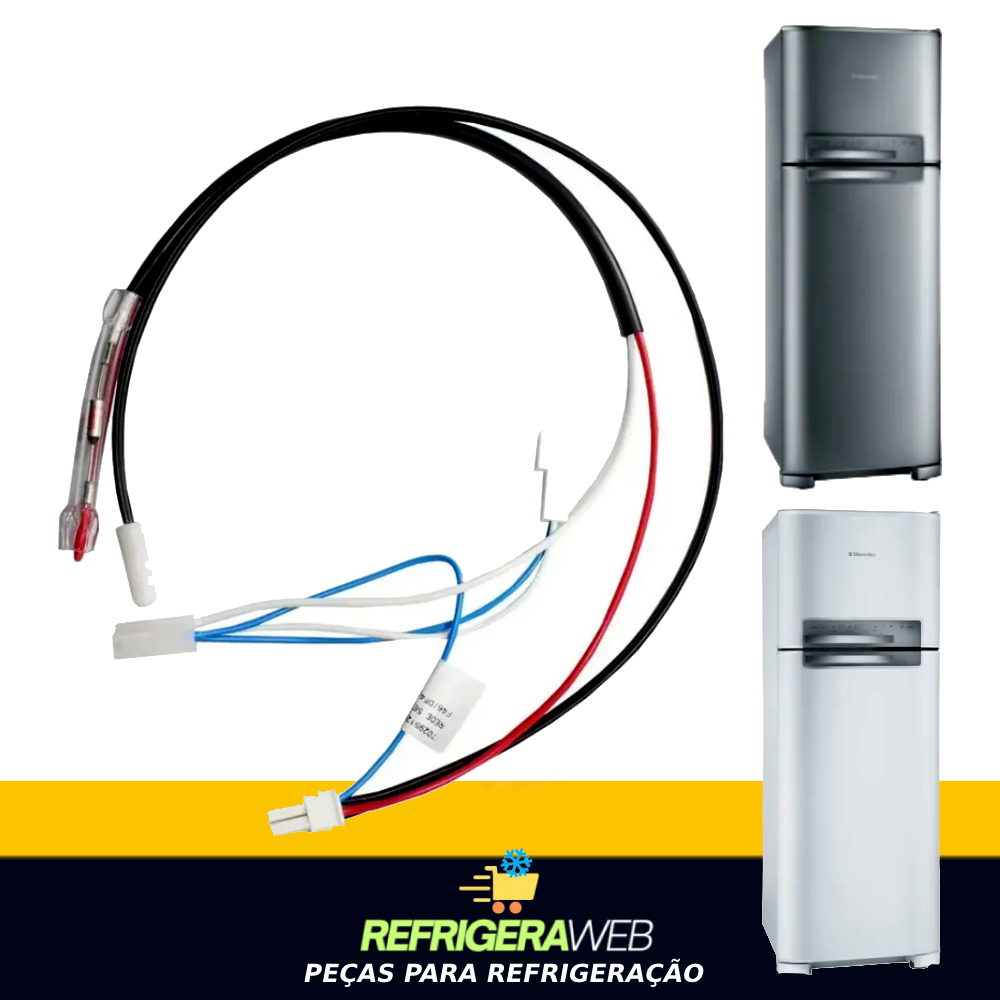 Rede Sensor Geladeira Compativel Electrolux 10k Df49 Df47 Df50 70295125