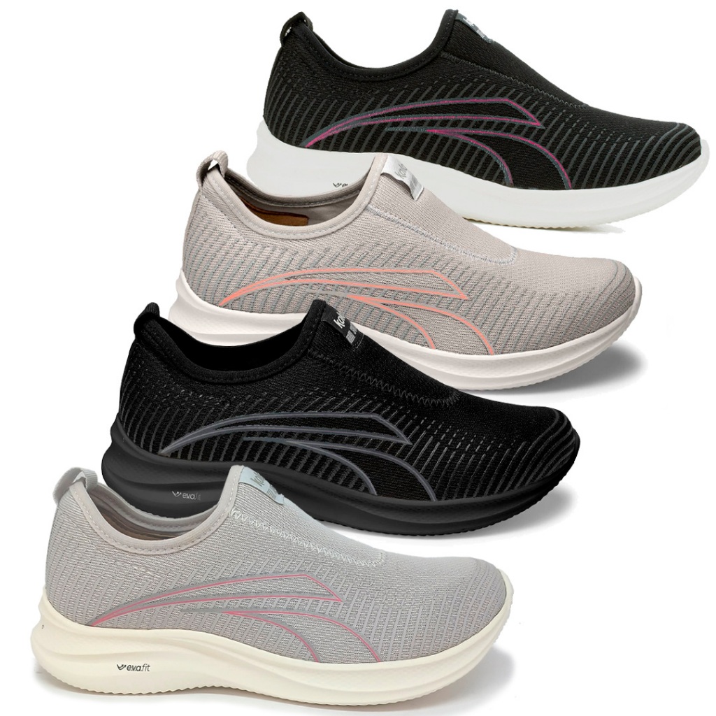 Tênis Feminino Esportivo Byte Kolosh K7036 - Women Shoes