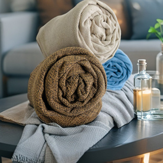 Manta 3,00M x 1,80M Sofá Casal King Algodão Protetora Decorativa Colcha Coberta Premium em Oferta na Shopee