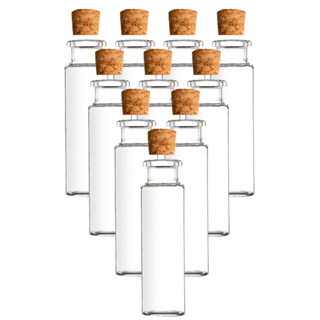 10 Frasco(vazio) de vidro casquinha Borossilicato 25ml C/rolha em Oferta na Shopee