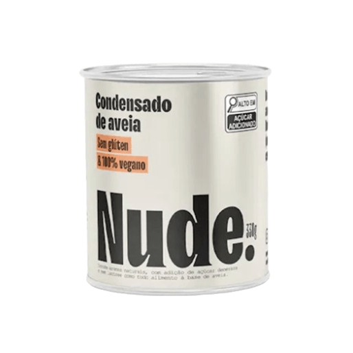 Alim. Condensado Aveia Nude S/Gluten lt 330g em Oferta na Shopee