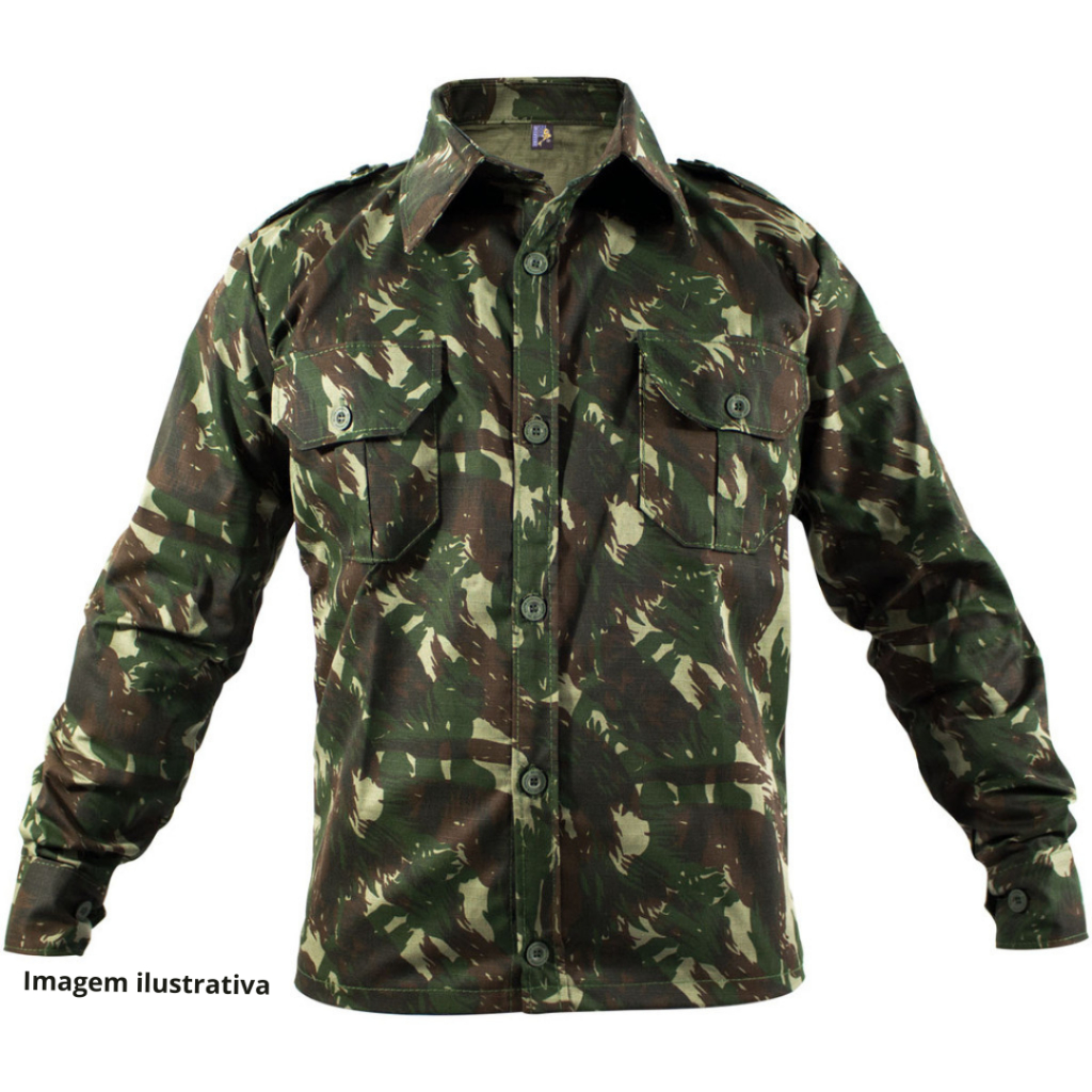 Farda Camuflada Gandola EB Modelo Antigo Tamanho do P ao GG em Oferta na Shopee
