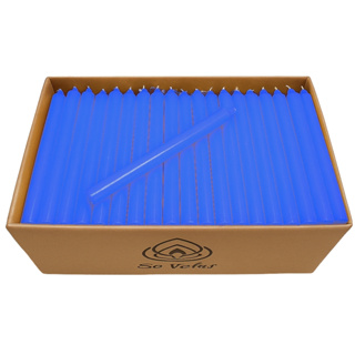 Vela Palito Azul Escuro 18cm N9 32 Unidades 100% Parafina Sem Cheiro em Oferta na Shopee