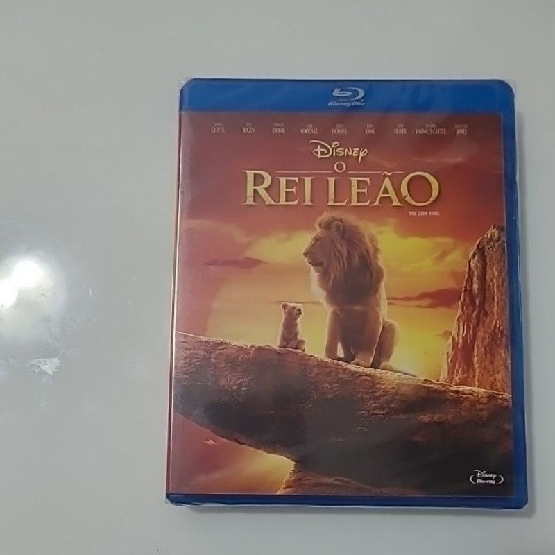 Blu-ray O Rei Leão-Live Action-lacrado-Disney
