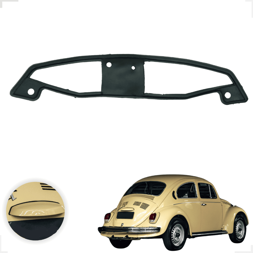 Guarnição De Borracha Lanterna Nariz De Placa Fusca 71/82