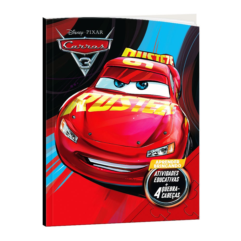 Aprender Brincando Disney - Pixar - Carros 3 em Oferta na Shopee