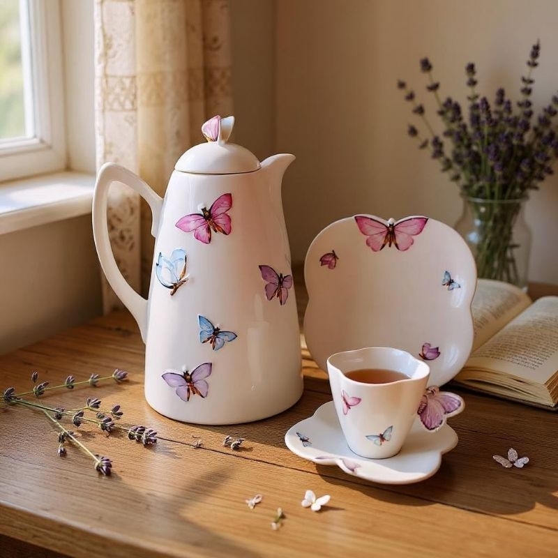 Garrafa Térmica Porcelana Borboleta
Wolf 900ml - Design Elegante e Delicado