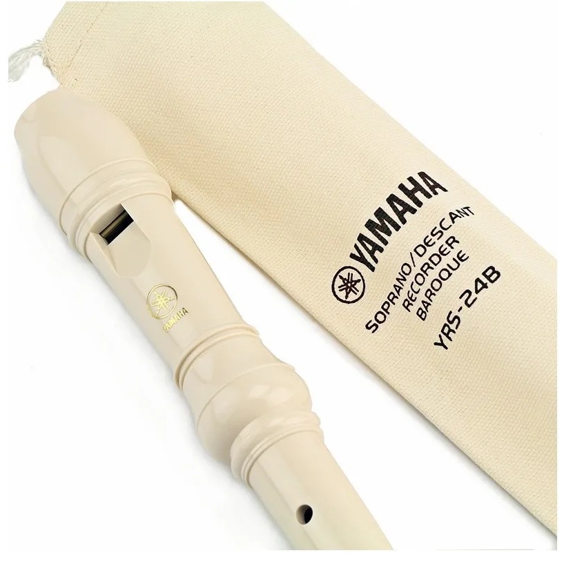 Flauta Doce Soprano Barroca Yamaha - YRS24b