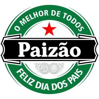 almochaveiro personalizado dia dos pais 6,5x6,5